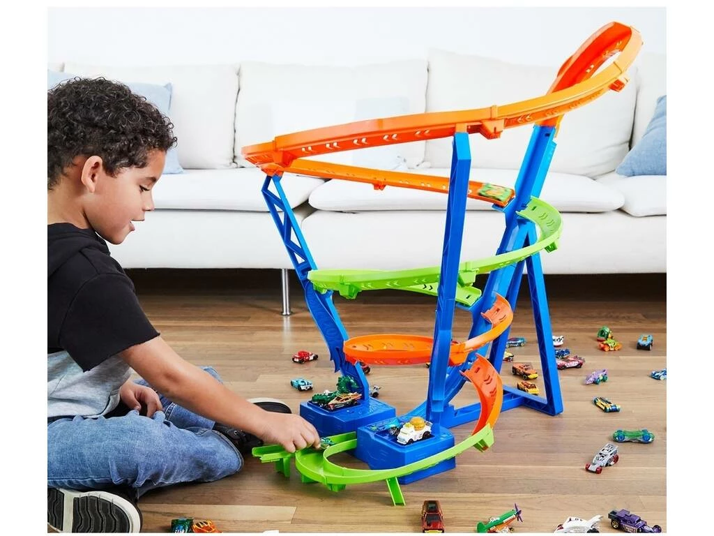 Hot Wheels Action Espiral Rápida De Choque Mattel HGV67 4 Hot Wheels Action Espiral Rápida De Choque Mattel HGV67 - Imagen 4