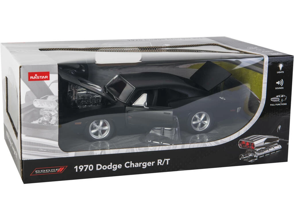 Radio Control 1:16 1970 Dodge Charger R/T 6 Radio Control 1:16 1970 Dodge Charger R/T - Imagen 6