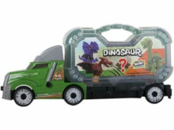 Camión Porta T-Rex Marrón Desmontable Con Taladro
