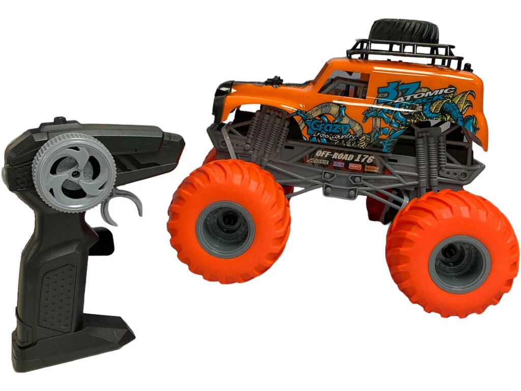 Radio Control 1:18 Big Foot Naranja Radio Control 1:18 Big Foot Naranja -Tienda Pequetren 1999967700g00