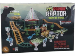 Pista Flexible Mundo Jurásico 167 Piezas Con Luces