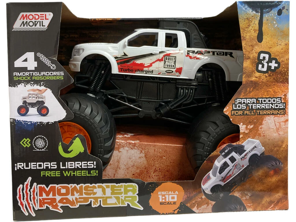 Coche Big Foot Monster Raptor 1:10 2 Coche Big Foot Monster Raptor 1:10 - Imagen 2