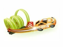 Alternative view of Circuito De Loopings Brilla En La Oscuridad Y Coche Con Luces
