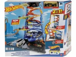 Hot Wheels City Torre De Carreras Transformable Mattel HKX43