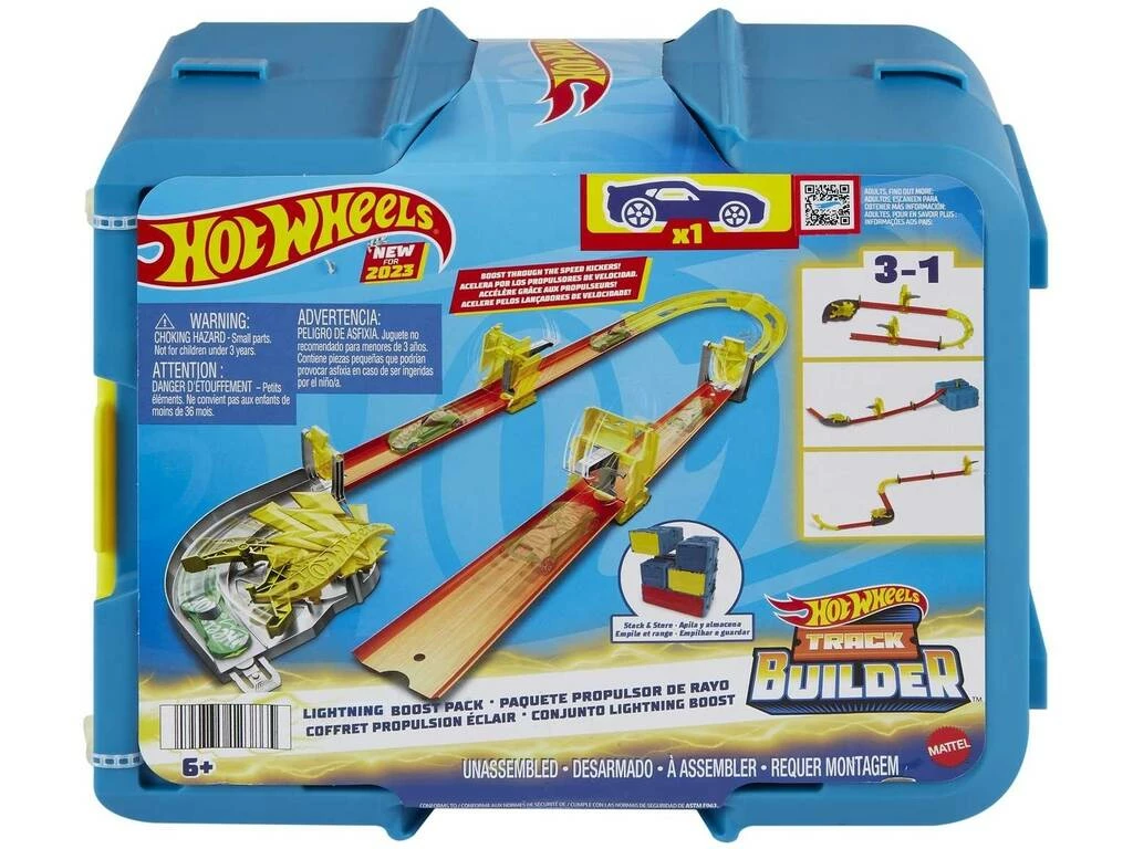 Hot Wheels Track Builder Pack Turbo Relámpago Mattel HMC03 1 Hot Wheels Track Builder Pack Turbo Relámpago Mattel HMC03