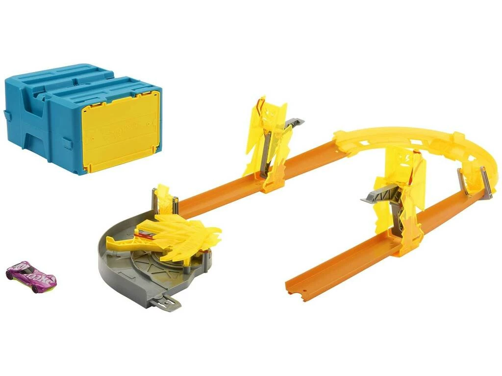 Hot Wheels Track Builder Pack Turbo Relámpago Mattel HMC03 2 Hot Wheels Track Builder Pack Turbo Relámpago Mattel HMC03 - Imagen 2