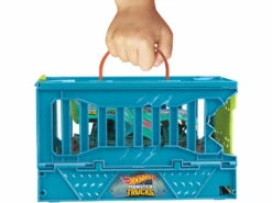 Hot Wheels Monster Trucks Mega Wrex Con Jaula Mattel HNC29 -Tienda Pequetren 1999969832g02