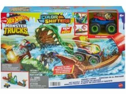 Hot Wheels Monster Trucks Color Shifters Ataque En El Pantano Mattel HGV14