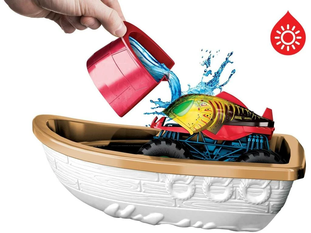 Hot Wheels Monster Trucks Color Shifters Ataque en el Pantano Mattel HGV14 Hot Wheels Monster Trucks Color Shifters Ataque En El Pantano Mattel HGV14 -Tienda Pequetren 1999969839g04