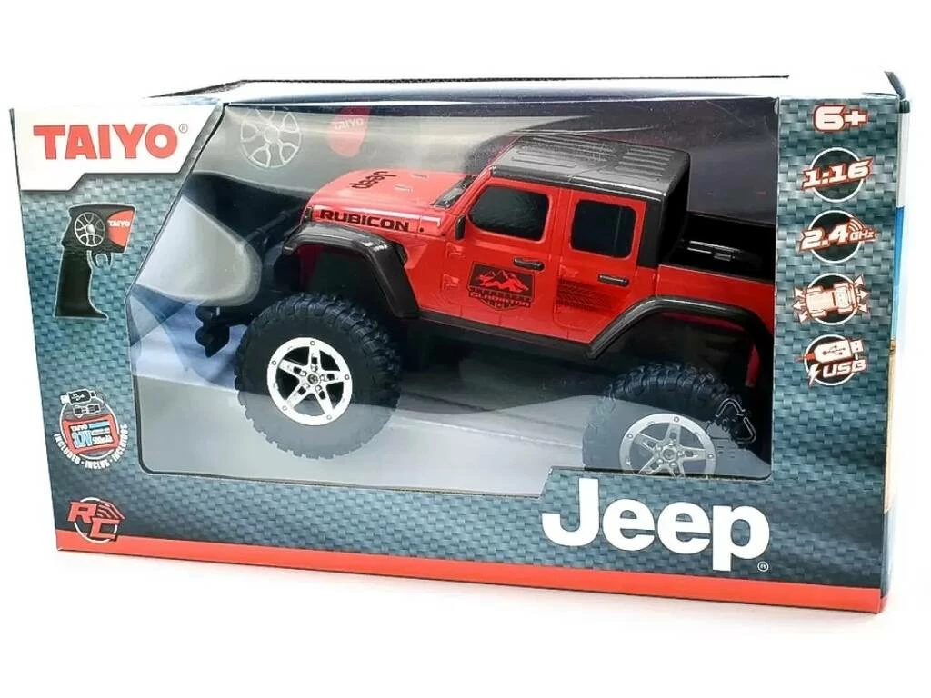 Radio Control 1:16 Jeep Gladiator Taiyo 160105A Radio Control 1:16 Jeep Gladiator Taiyo 160105A -Tienda Pequetren 1999970083g01