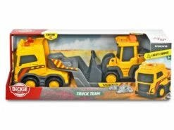 Alternative view of Trailer Volvo Con Excavadora Luz Y Sonido 32 Cm. Simba 203725008