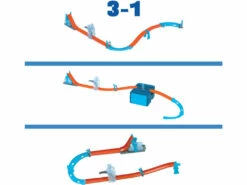 Hot Wheels Track Builder Pack Caja De Lanzamiento Para Saltar A Toda Velocidad Mattel HNJ67 -Tienda Pequetren 1999971053g05