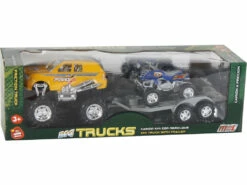 Vehículo Surtido Todo Terreno Con Remolque Y Quad 52x15x15cm -Tienda Pequetren 21555g02