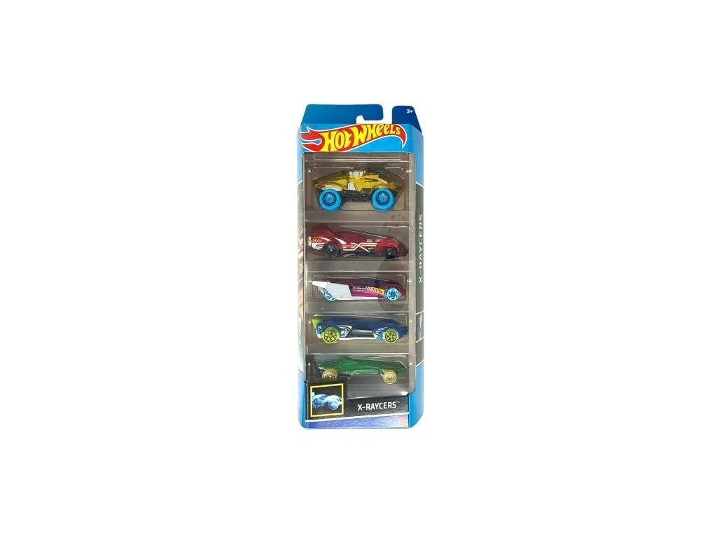 Hot Wheels Pack 5 Vehículos de Juguete Mattel 1806 Hot Wheels Pack 5 Vehículos De Juguete Mattel 1806 -Tienda Pequetren 27296g01