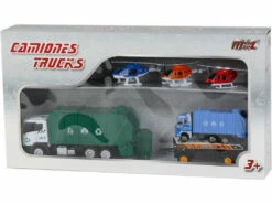 Camión Residuos 23 Cm. Vehiculo Y 3 Helicopteros 7 Camión Residuos 23 Cm. Vehiculo Y 3 Helicopteros -Tienda Pequetren 31883g03